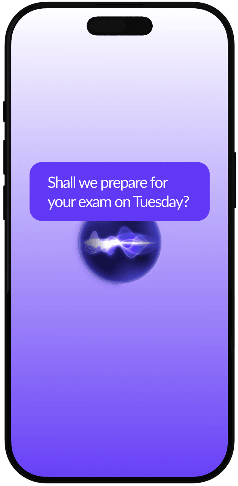 Smote voice tutor interface showing AI voice assistant ready to explain concepts
